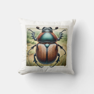 Cojín Decorativo Dung Beetle 210824IREF201 - Watercolor