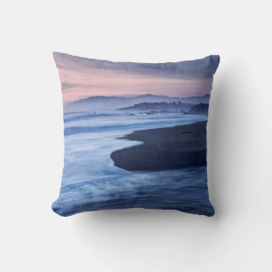 Cojín Decorativo Dusk En La Playa De Moonstone