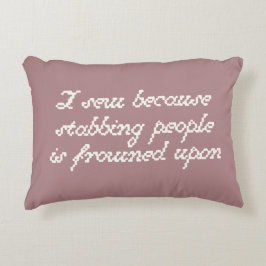 Cojín Decorativo Dusty Rose Geometric Quilt Pattern Throw Pillow