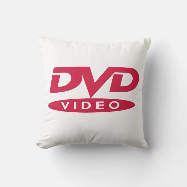 Cojín Decorativo DVD Video Red Logo - Cushion (Anverso)