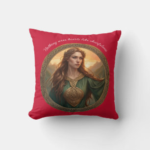 Cojín Decorativo Dwynwen La Patrona De Los Amantes