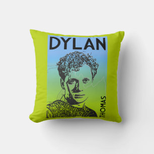 Cojín Decorativo Dylan Thomas Welsh Poet