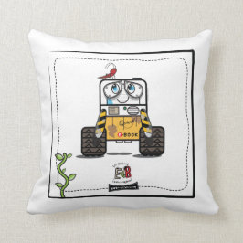 Cojín Decorativo E la taza 'EBook del ebook