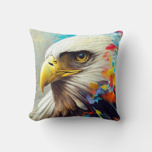 Cojín Decorativo Eagle águila calva descubrimiento animal naturalez
