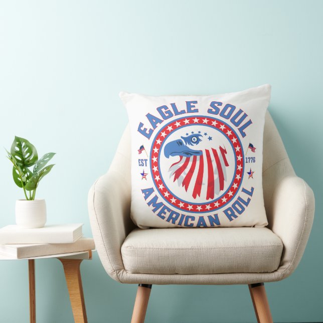 Cojín Decorativo Eagle Soul, American Roll (Silla)