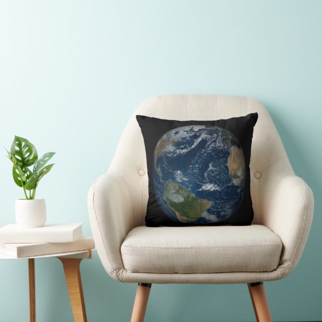 Cojín Decorativo Earth With Clouds And Sea Ice (Silla)