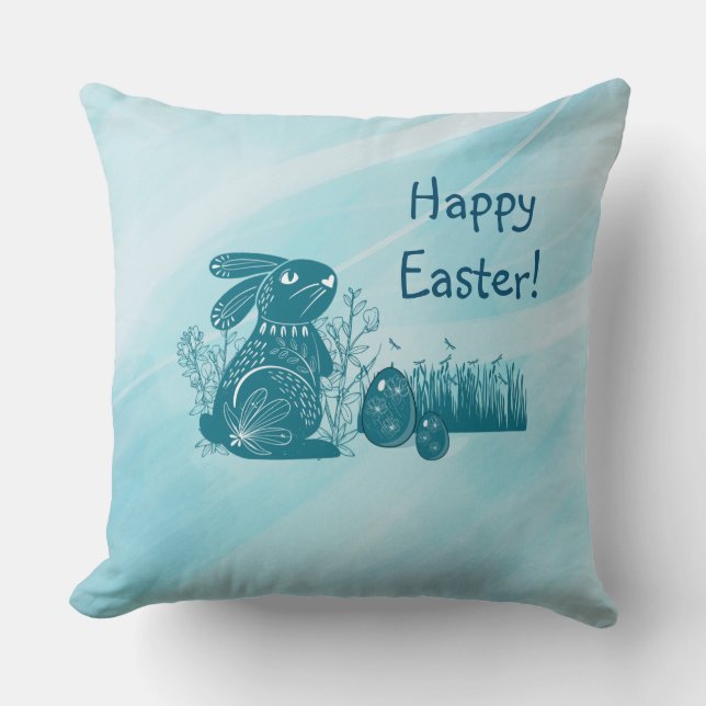 COJÍN DECORATIVO EASTER BUNNY (Anverso)