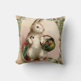 Cojín Decorativo Easter Bunny Egg Umbrella Lily Carrot
