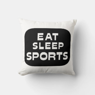 Cojín Decorativo Eat Sleep Sports