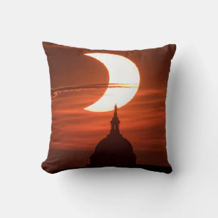 Cojín Decorativo Eclipse solar 2021