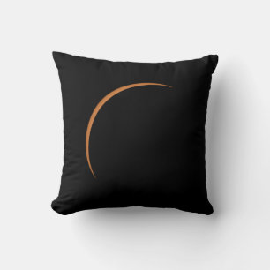 Cojín Decorativo Eclipse solar parcial casi máximo