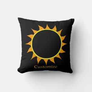 Cojín Decorativo Eclipse Total de Sol Thunder_Cove