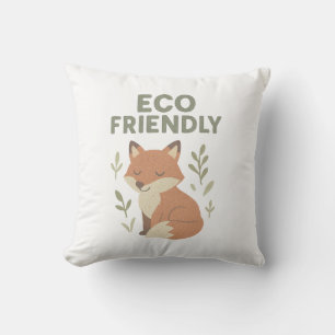Cojín Decorativo Eco Friendly Fox