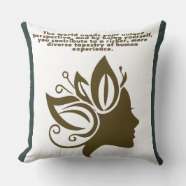 Cojín Decorativo Eco Naturaleza Sudadera Minimalista