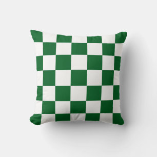 Cojín Decorativo Ecologista verde y blanco