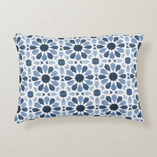 Cojín Decorativo Ecos andaluces: Geometría Boho Marroquí