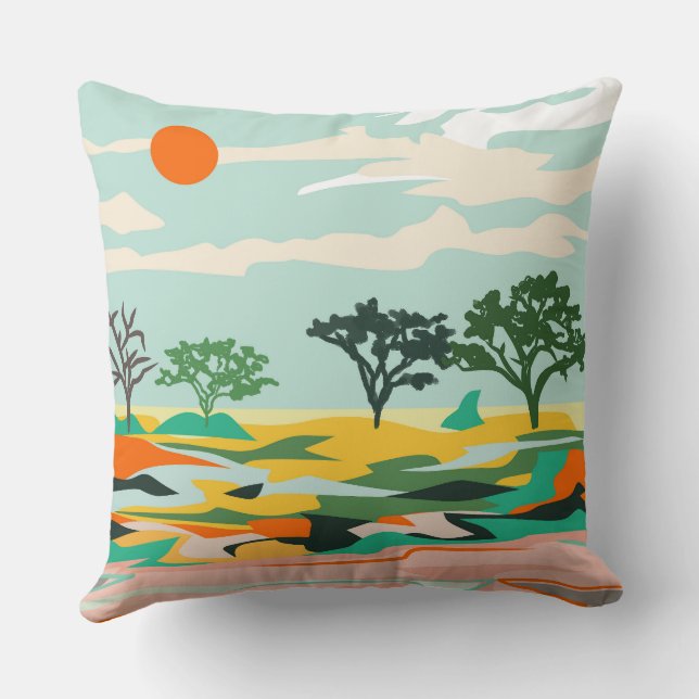 Cojín Decorativo Ecos del Sahara (Reverso )