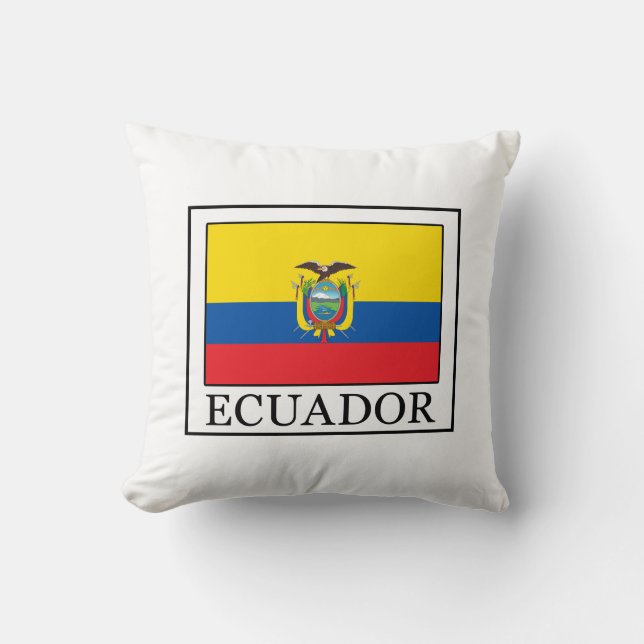 Cojín Decorativo Ecuador (Anverso)