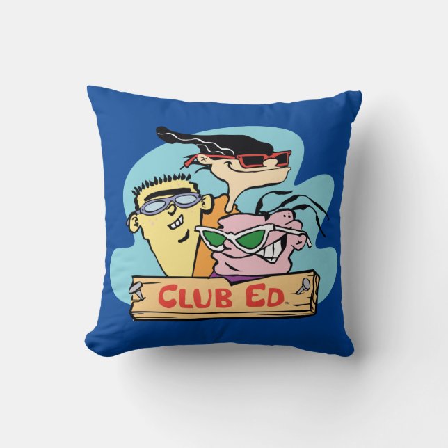 Cojín Decorativo Ed, Edd, n Eddy - Club Ed (Anverso)