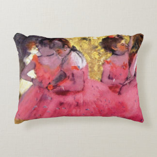 Cojín Decorativo Edgar Degas - Bailarinas de Rosa - Amante del Bail