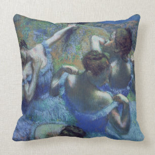 Cojín Decorativo Edgar Degas  Bailarines azules, c.1899