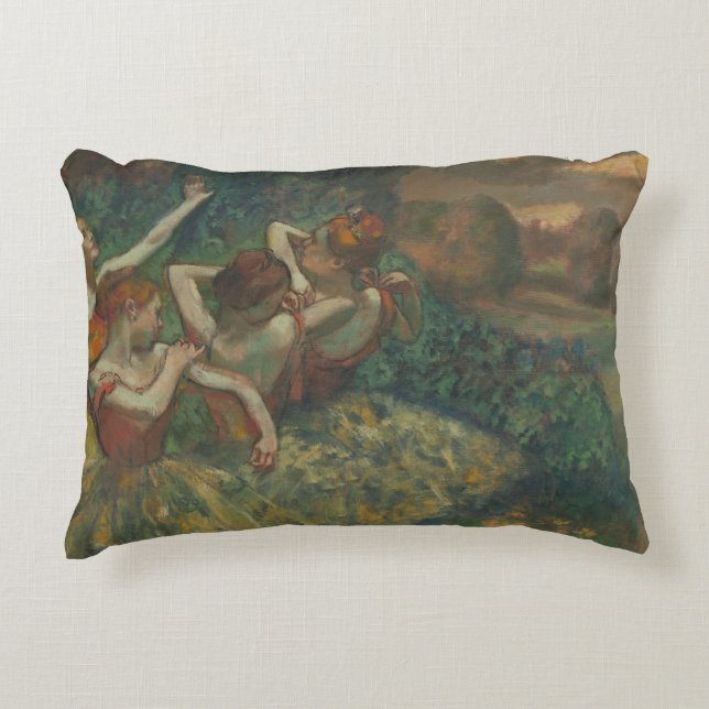 Cojín Decorativo Edgar Degas - Cuatro bailarinas (Anverso)