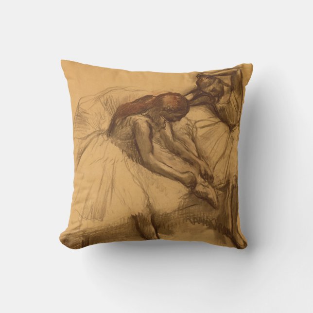 Cojín Decorativo Edgar Degas el | dos bailarines (Anverso)