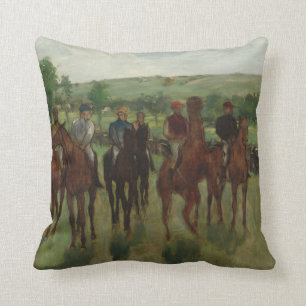 Cojín Decorativo Edgar Degas el   los jinetes