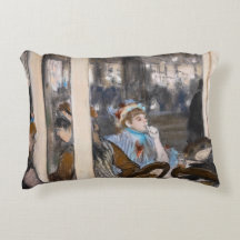 Edgar Degas - Mujeres en una terraza cafetería por