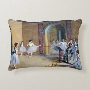 Cojín Decorativo Edgar Degas - Salón de baile, Ópera rue Le Peletie