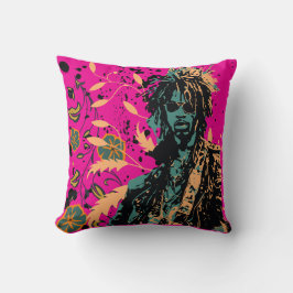 Cojín Decorativo Edgy Grunge, El Jugador