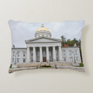 Cojín Decorativo edificio de capitolio estatal neoclásico en montpe
