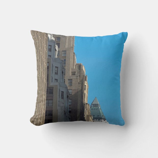 Cojín Decorativo Edificios fachadas Manhattan New York City USA (Anverso)