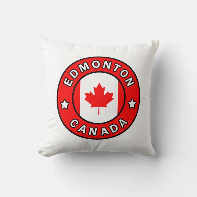 Cojín Decorativo Edmonton Canada (Anverso)