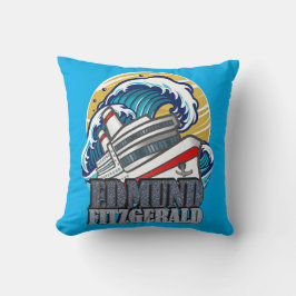 Cojín Decorativo Edmund Fitzgerald | Tributo al Barco Legendario