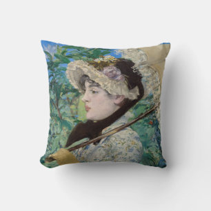 Cojín Decorativo Edouard Manet - Jeanne / Primavera