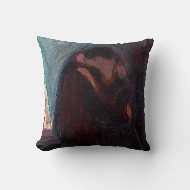 Cojín Decorativo Edvard Munch - El beso (Anverso)