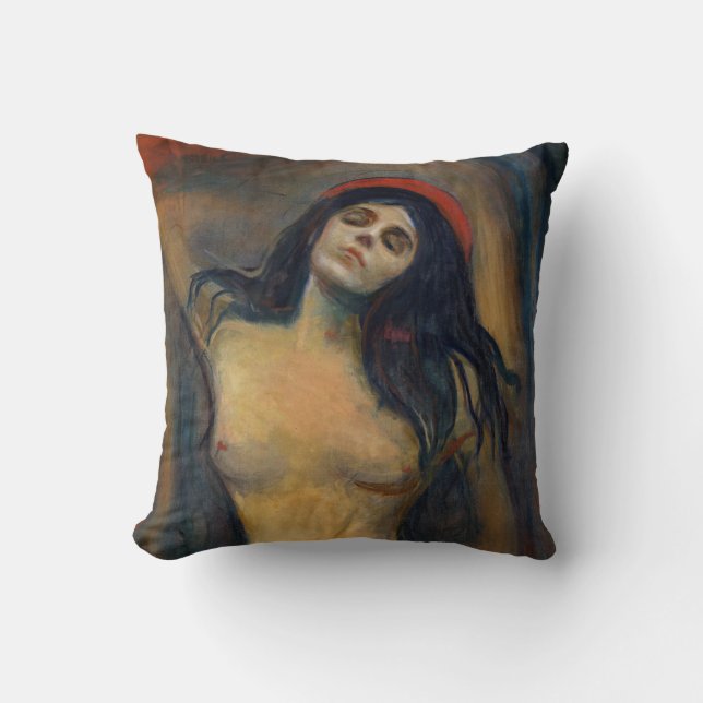 Cojín Decorativo Edvard Munch - Madonna (Anverso)