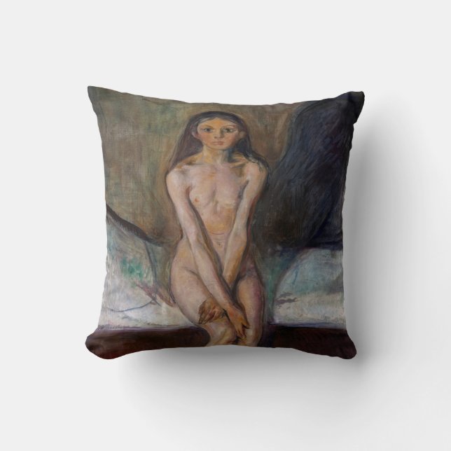 Cojín Decorativo Edvard Munch - Pubertad (Anverso)