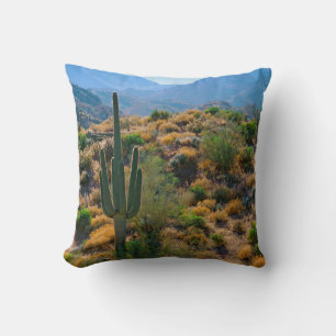 Cojín Decorativo EE. UU., Arizona. Vista del desierto