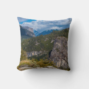 Cojín Decorativo EE. UU., California. Vista del valle de Yosemite 2