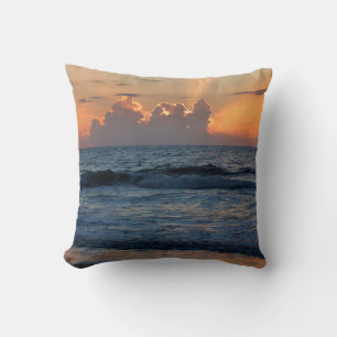 Cojín Decorativo EE. UU., Georgia, Isla Tybee, Playa de la Isla Tyb