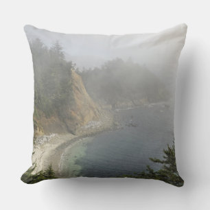 Cojín Decorativo EE. UU., Oregón, Vista al mar, Cabo Arago, Bandon