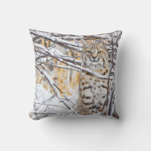 Cojín Decorativo EE. UU., Wyoming, Bobcat