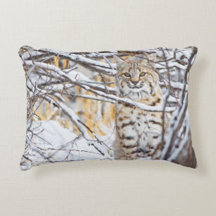 Cojín Decorativo EE. UU., Wyoming, Bobcat