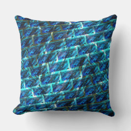 Cojín Decorativo Efecto de ladrillo de grano, grano o inclinación d