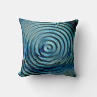 Efecto de rizo verde azul