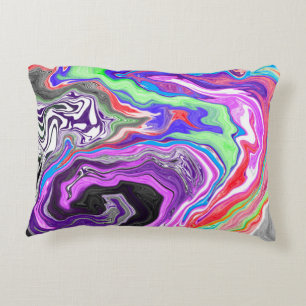 Cojín Decorativo Efecto Paint Marble Digital Art