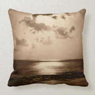 Cojín Decorativo Efecto solar - océano, 1857 (impresión del album