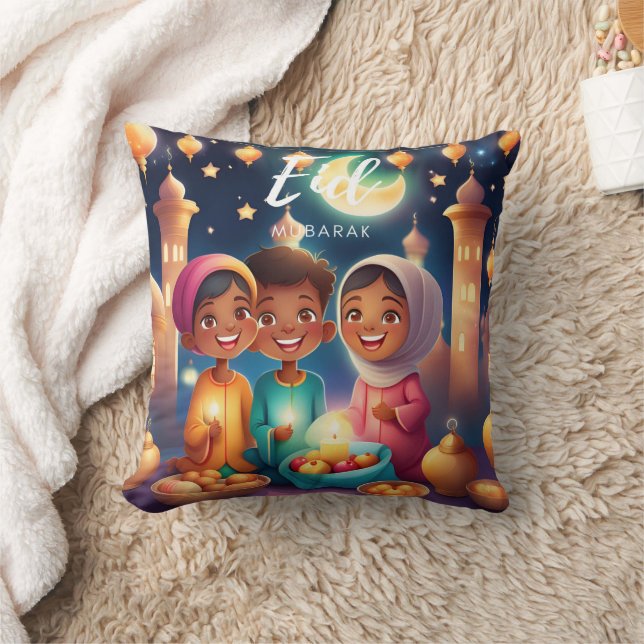 Cojín Decorativo Eid Mubarak Iftar Cushion (Manta)